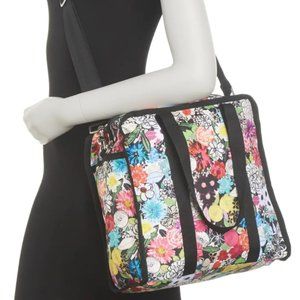 LeSportsac Gabrielle Medium Shiny Nylon Box Tote